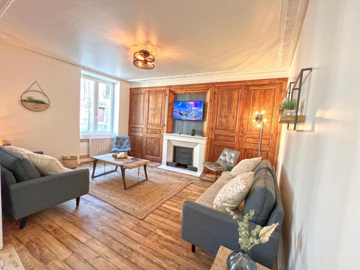 Gite Cosy Avec Jacuzzi Classe 3 Etoiles Poncin Exteriör bild